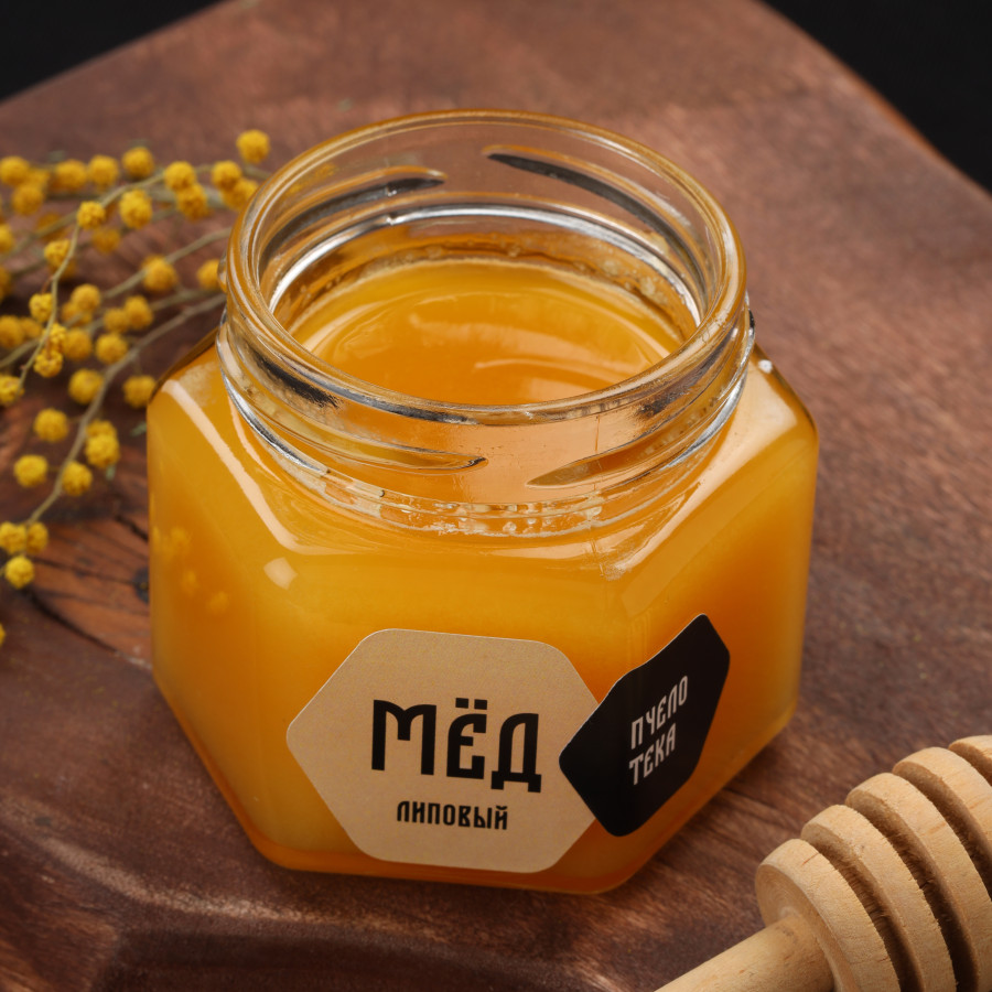 Мёд липовый, 150 гр. Мёд липовый, 150 гр.